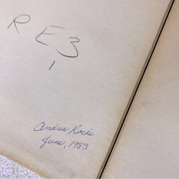 Vintage 1983 Andrea Roche Paper Tole Art Mother Housewife Decor X2 - Picture 7 of 13